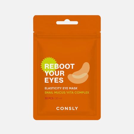 Маска-патч тканевая Consly для области вокруг глаз с муцином улитки 30 шт