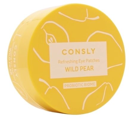 Патчи для кожи вокруг глаз Consly Probiotic biome мгновенного сияния 60 шт