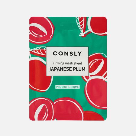 Маска тканевая Consly японская слива для кожи с возрастными изменениями 25 мл