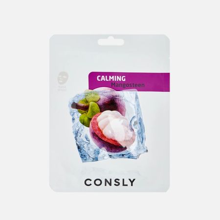 Маска тканевая для лица Consly успокаивающая с экстрактом мангостина 20 мл