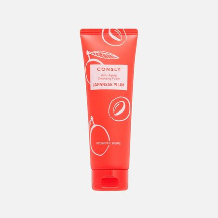 Пенка для умывания Consly Probiotic biome омолаживающая с экстрактом японской сливы 120 мл