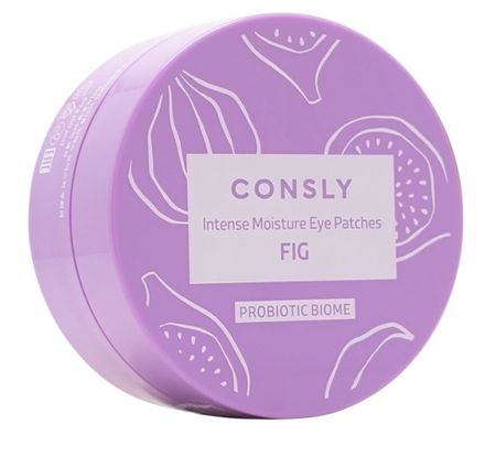 Патчи для кожи вокруг век Consly Probiotic biome  глубоко увлажняющие 60 шт