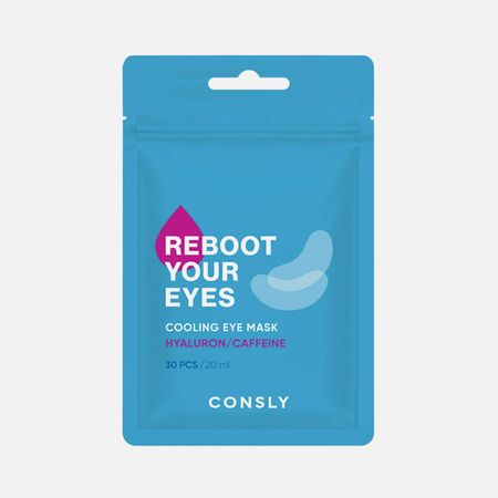 Маска-патч тканевая Consly для области вокруг глаз охлаждающая 30 шт