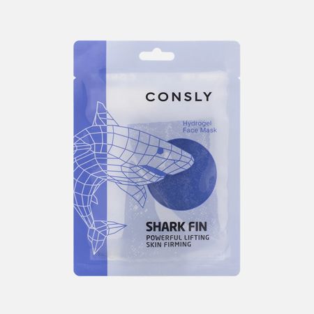 Гидрогелевая маска для лица Consly с экстрактом акульего плавника 20 мл