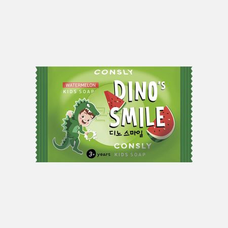 Мыло детское Consly Dino's smile с арбузом 90 г