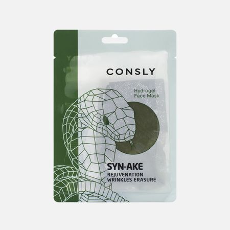 Гидрогелевая маска для лица Consly с пептидом Syn-ake 20 мл кирилл галанкин практическая кинезиология как перевоспитать мышцы халтурщицы