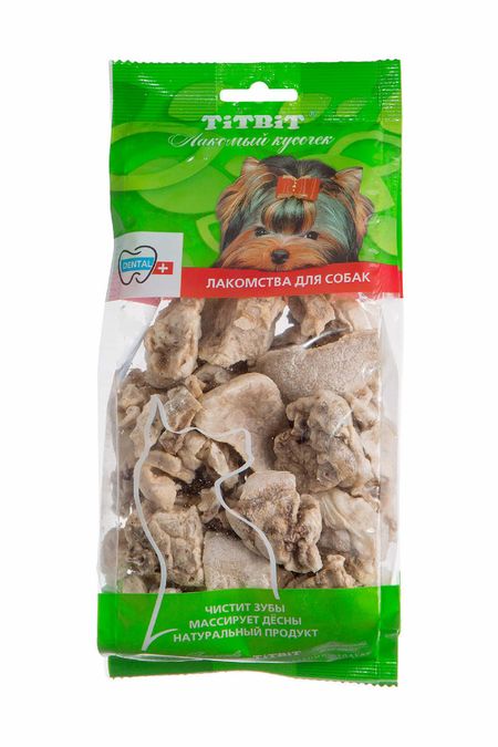 Лакомства TiTBiT Легкое говяжье XL (40 г)