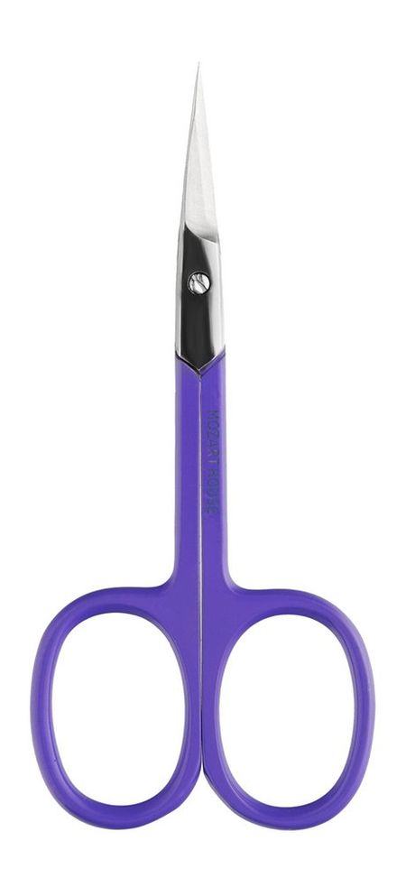 Mozart House Ножницы маникюрные Изогнутые Фиолетовые 17 мм