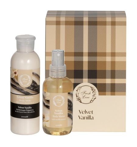 Fresh Line Velvet Vanilla Body Care Set