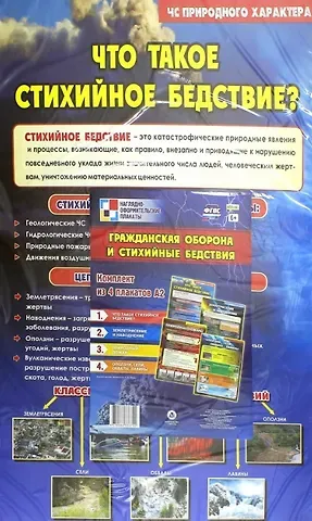 Комплект из 4 плакатов А2 