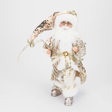 Фигура Sote Toys Дед Мороз в золотой шубе, без мелодии 45 см