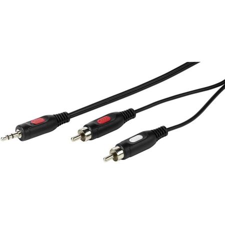Кабель Vivanco 46031 (3.5 mm Jack - 2RCA) 2,5 м