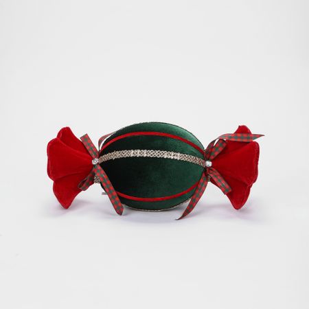 Декор на ёлку James arts конфета зелёная 16х16х38 см