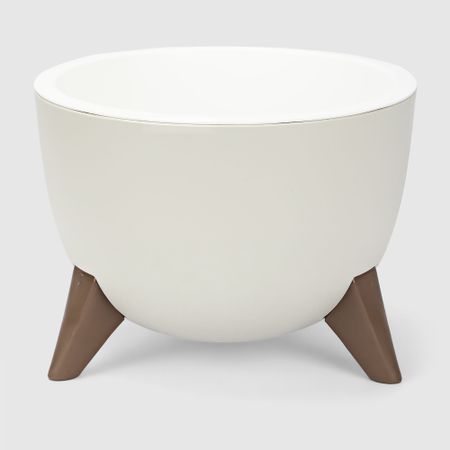 Горшок для цветов Alya Plastik ufo d32 см 9.5л светло-бежевый