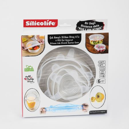 Крышки Flora силиконовые, 6 шт силиконовые крышки для бутылок