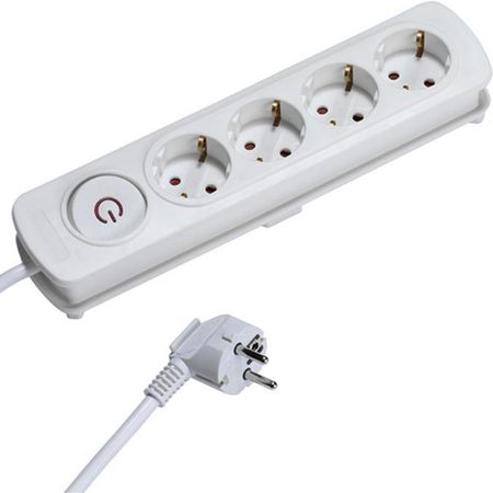 Сетевой фильтр Vivanco EKLS 4W25 37646