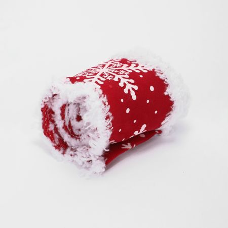 Лента новогодняя Yiwu E-commerce декоративная снежинки 200х6,8 см