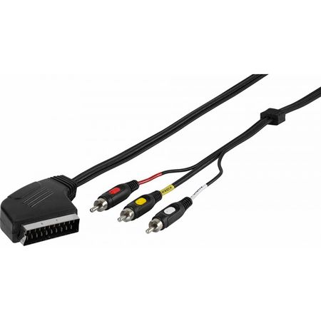 Кабель Vivanco 47017 (SCART-3RCA) 2 м