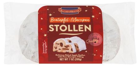 Кекс KuchenMeister Рождественский с запеченными яблоками, 200 г