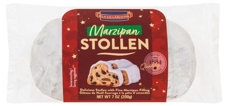 Кекс KuchenMeister Рождественский марципановый штоллен, 200 г