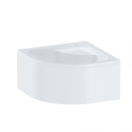 Поддон AM.PM Gem акриловый 90х90х34,5 см полукруг белый высокий (W90T-401A090W)