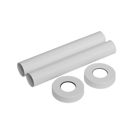 Трубки SR Rubinetterie декоративные 18-20 мм для радиатора белые (0491-1500V07A) vmq белые силиконовые уплотнительные кольца cs 5 мм