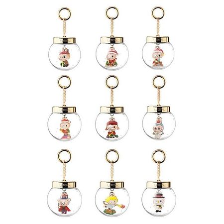 Мягкая игрушка POP MART Игрушка LABUBU Christmas Collection, рандомный выбор, 1шт, 9см