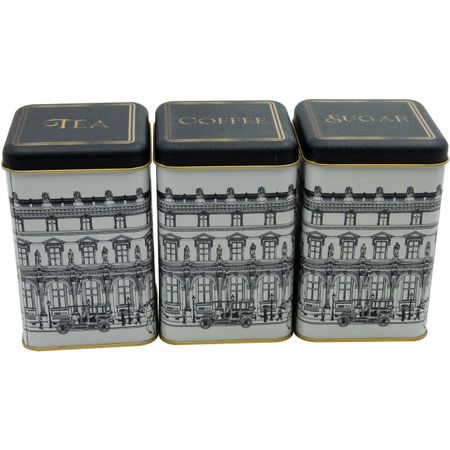 Набор квадратных емкостей Evle cityscapes 3шт