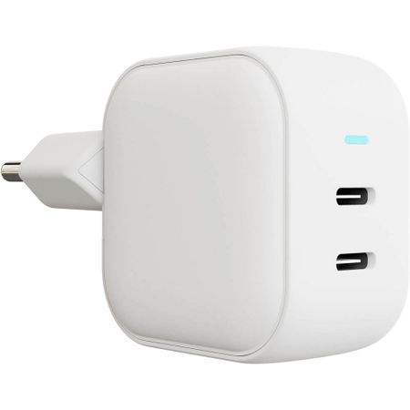 Сетевое зарядное устройство VLP G-Charge 2xUSB-C белый