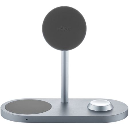 Беспроводное зарядное устройство uBear Stage Pro WL07SG31-AD серый