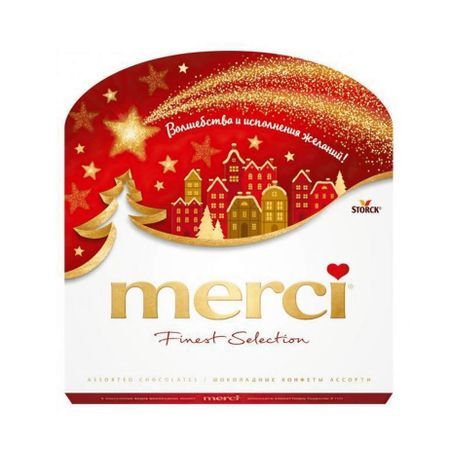 Набор шоколадных конфет Merci Ассорти Сказка 200 г