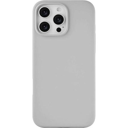 Чехол uBear Touch Mag Case с MagSafe для iPhone 16 Pro Max светло-серый