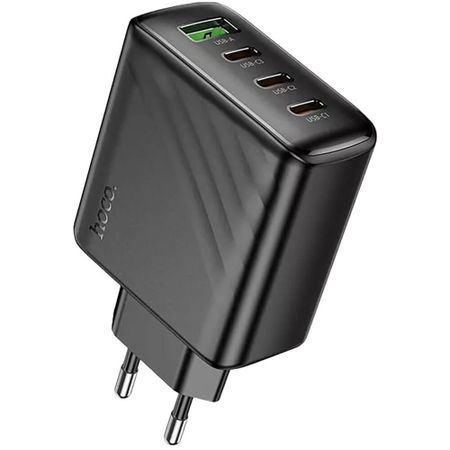 Зарядное устройство Hoco CS27A 1USB+3Type-C черный (39842)