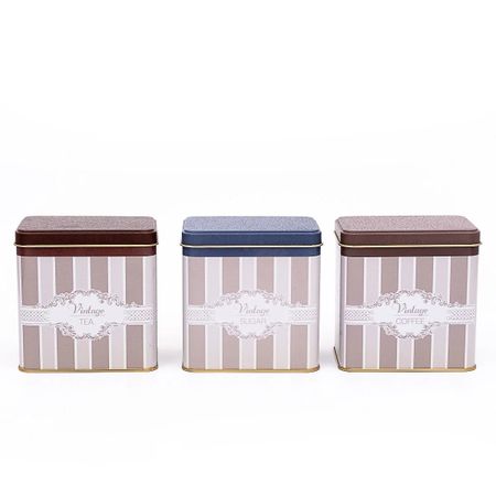 Набор квадратных емкостей Evle elegance 3шт