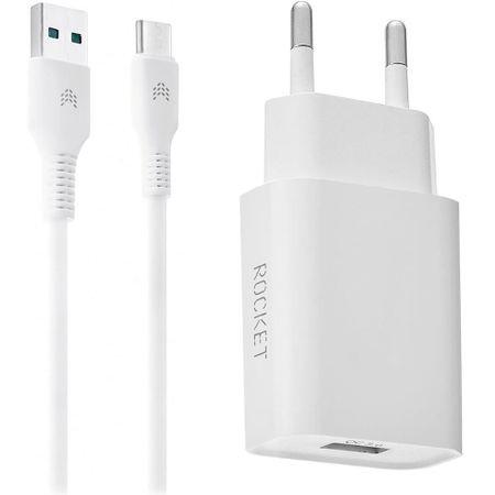 Сетевое зарядное устройство Rocket Slot Combo RWCC505WH18AC-A