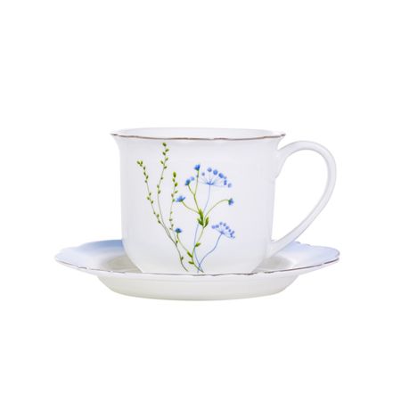 Пара чайная Gipfel Selin чашка 250 мл, блюдце