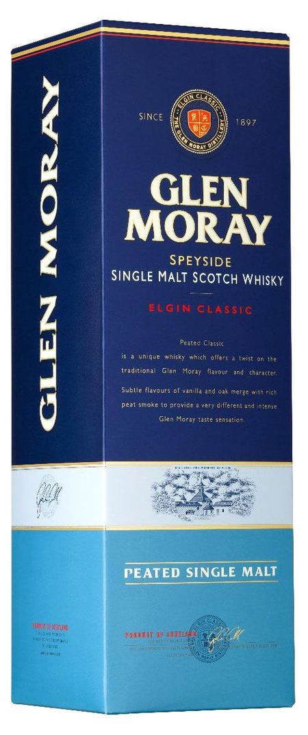 Виски Glen Moray Elgin Classic Шотландия, 0,7 л