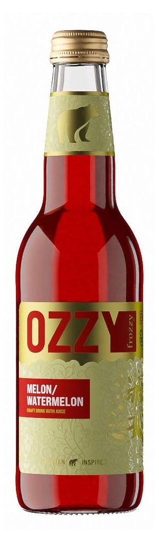 Напиток газированный OZZYfrozzy Арбуз и дыня, 0,33 л