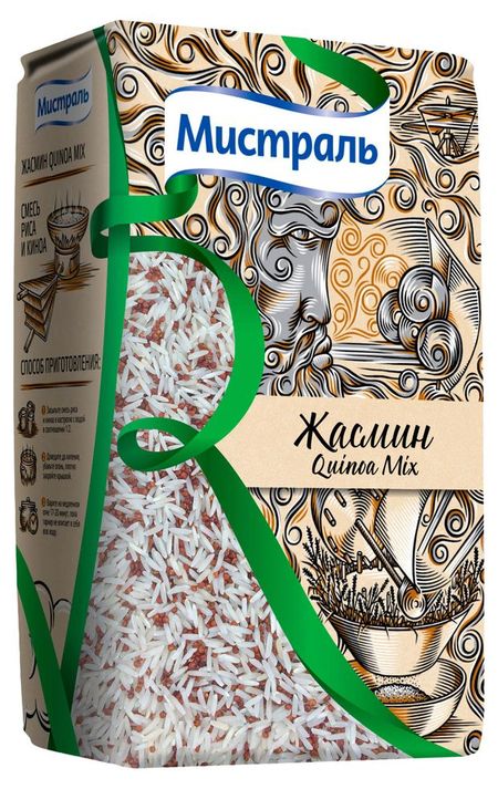 Рис Мистраль Жасмин с киноа, 500 г