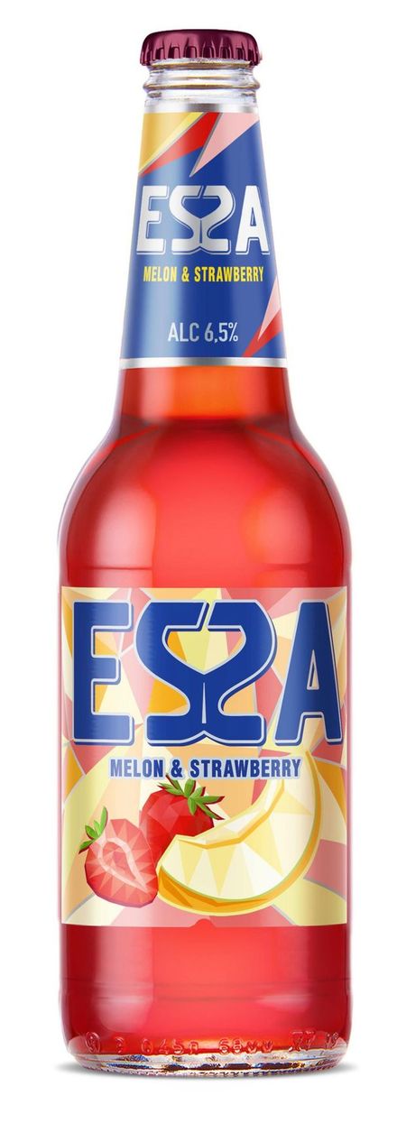 Пивной напиток Essa со вкусом дыни и клубники, 400 мл александр давидович бренер три дыни в пустыне рассказы в стихах