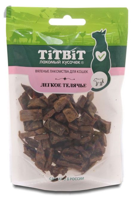 Лакомство для кошек TiTBiT легкое телячье, 20 г