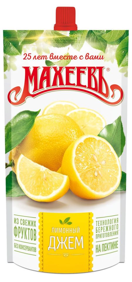 Джем МАХЕЕВЪ лимонный, 300 г