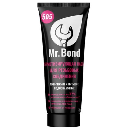 Паста для резьбовых соединений Mr.Bond 505 70 г юрий александрович буслаев буслаев избранные труды 1 3тт стереохимия и реакция координационных соединений… ильин