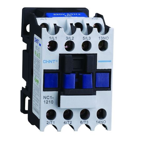 Контактор Chint NC1 230 В 12 А тип AC 1НО (221358)