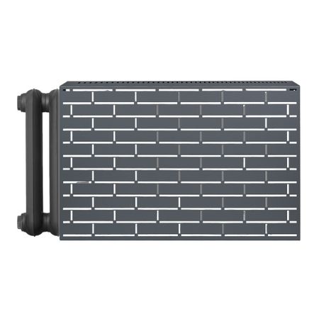 Экран для радиатора Лофт 630х600 мм графит