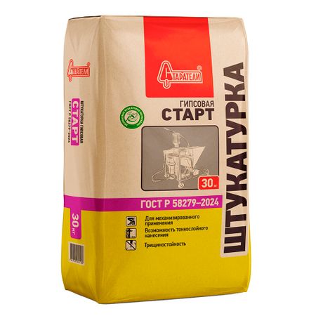 Штукатурка гипсовая Старатели Старт 30 кг