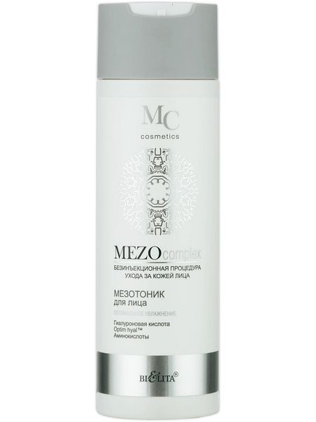 БЕЛИТА MEZOcomplex Мезотоник для лица Оптимальное увлажнение 200мл