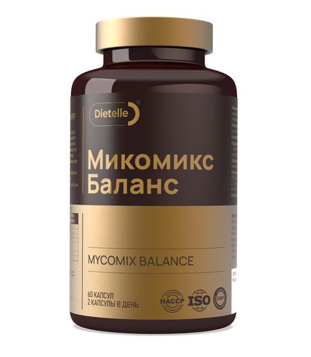 Биологически активная добавка к пище Dietelle Expert Микомикс Баланс»,60 капсул