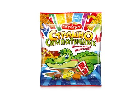 Конфеты желейные Страшно симпатичные, 75 г евгения горская знать правду не страшно