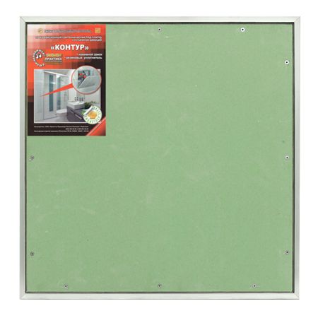 Люк ревизионный под плитку Практика Контур алюминиевый 500х500 мм скрытый нажимной школьная библиотека доказательная практика отечественная и зарубежная